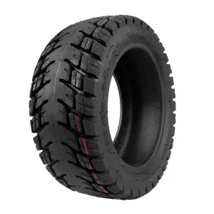 11 Inch 100/65-6.5 Scooter Tires Tubeless Tire Widened Thickened Vacuum Tire Off-Road Tire with Nozzle