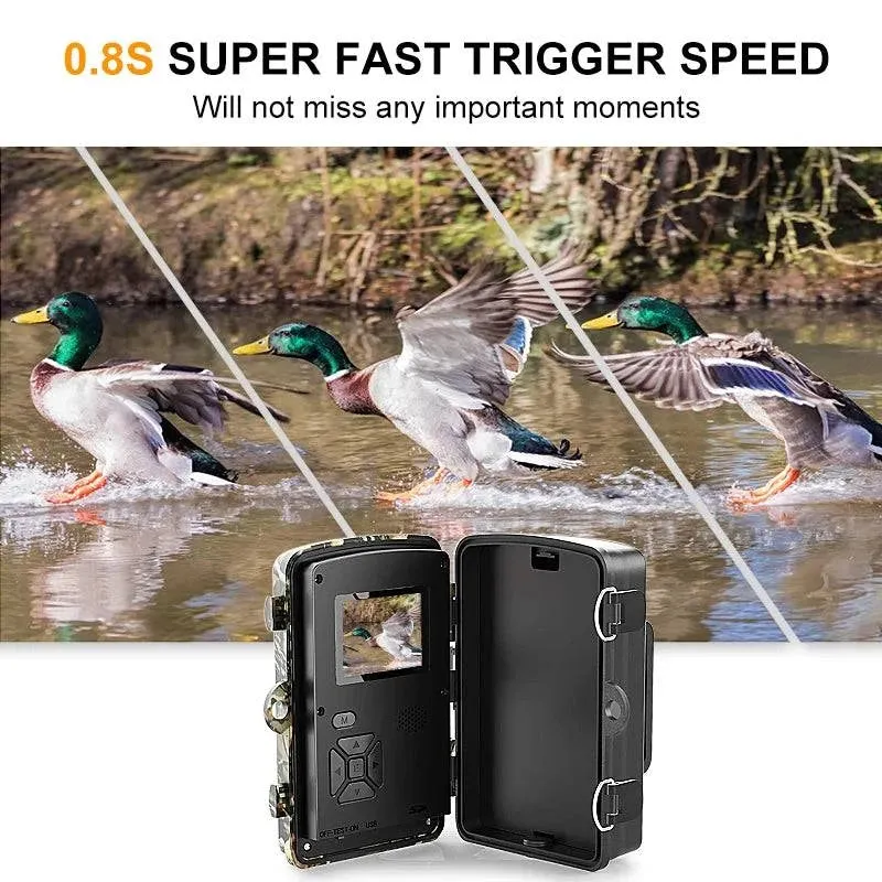 12MP 1080P Trail Hunting Camera Wildcamera Wild Surveillance 2''  TFT Night Vision Wildlife Scouting Cameras Photo Traps Track