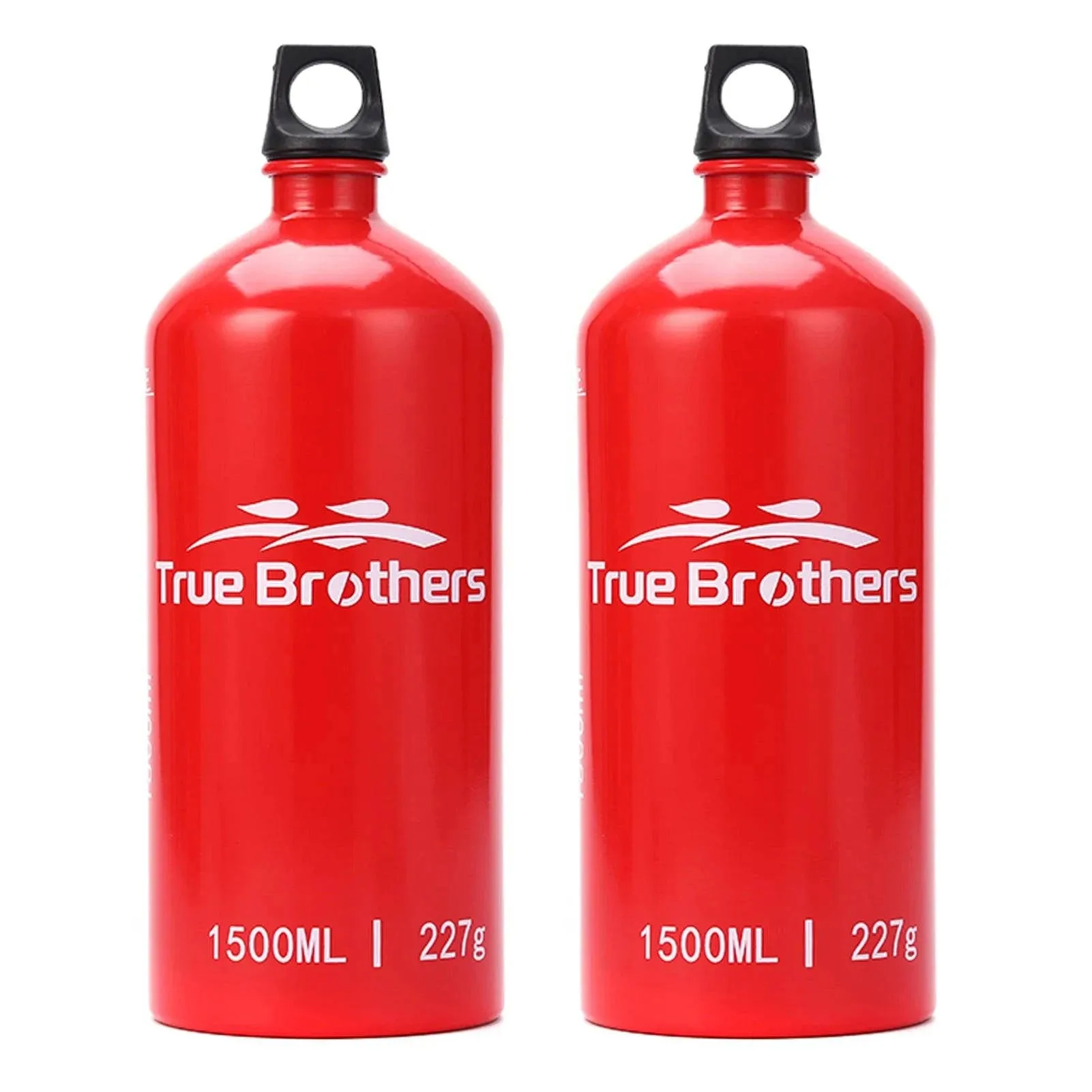 1.5L Aluminum Oil Fuel Bottle Alcohol Liquid Gas Oil Container for Camping Hiking Backpacking Picnic Backpacking Outdoor Cooking