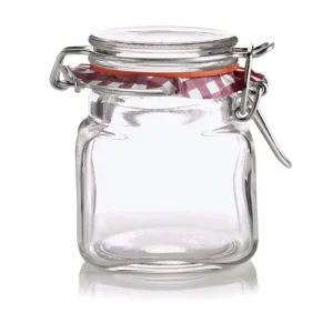 2 oz Clip Top Square Spice Jar 0025.460