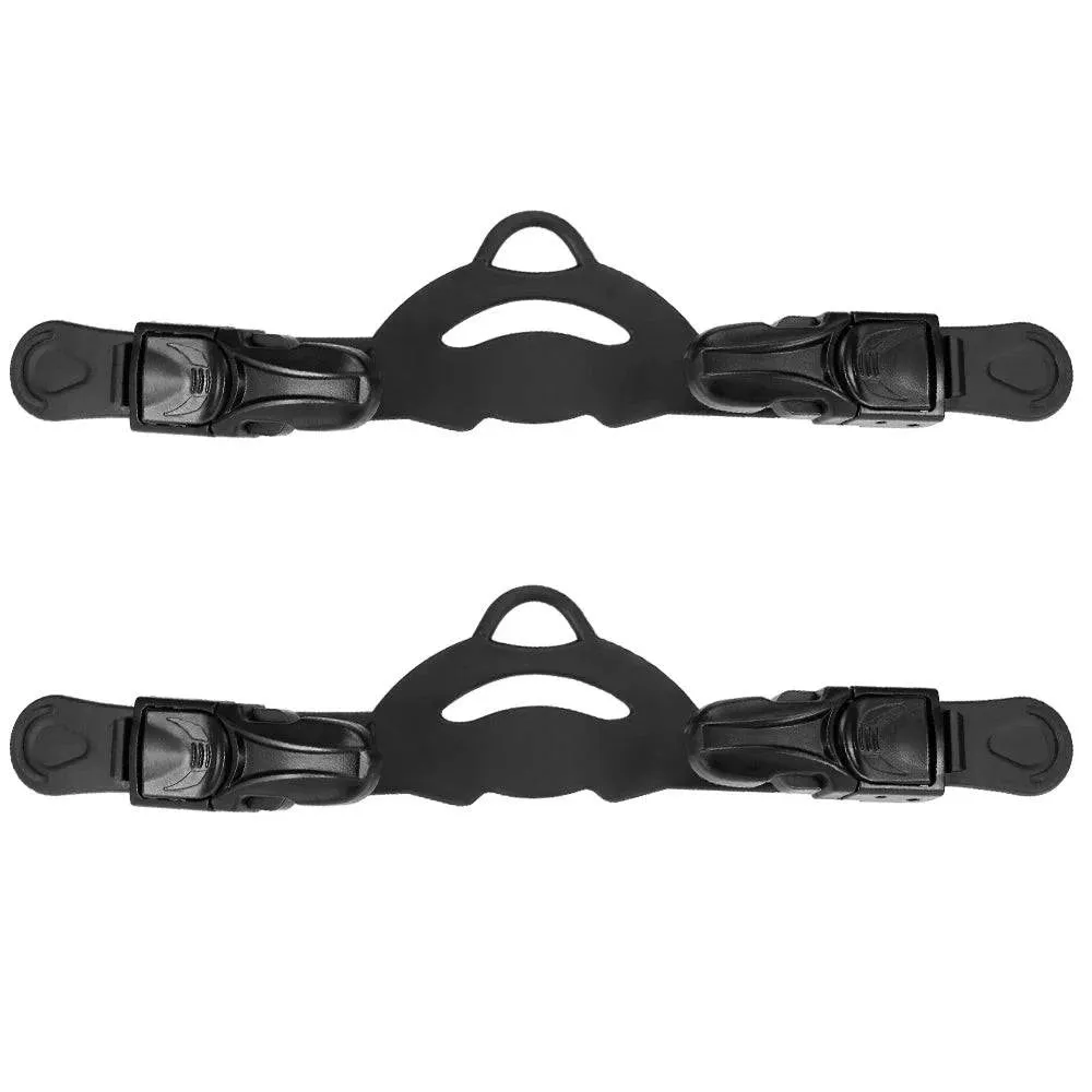 2PCS Diving Fins Strap Universal Adjustable Fins Replacement Buckle Strap for Scuba Diving Swimming Underwater Fins Buckle Strap