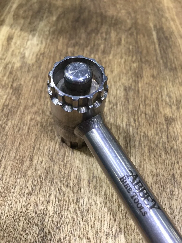 Abbey Crombie Tool - Dual Sided Shimano Thru Axle SL