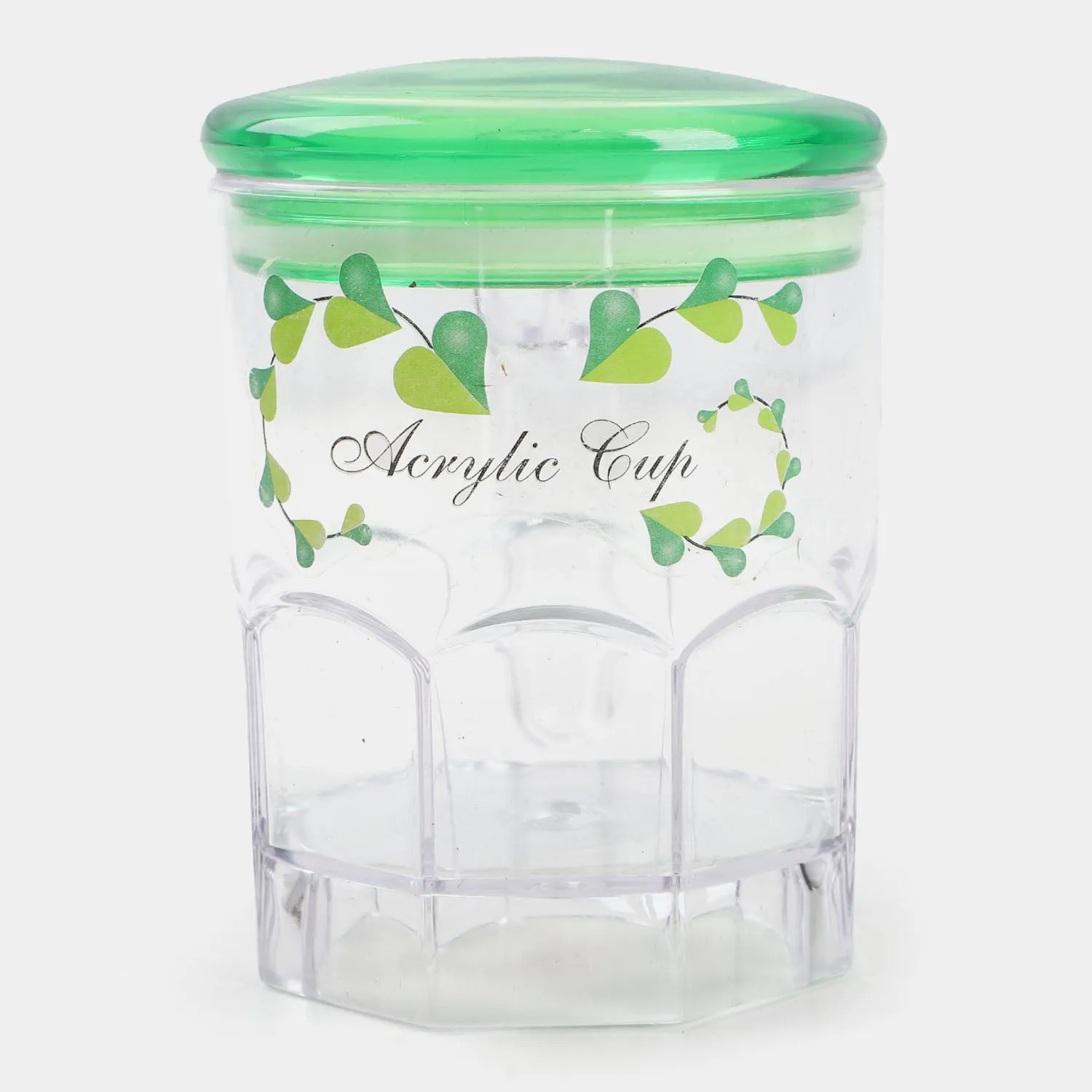 Acrylic Mug/Cup With Air Tight Lid