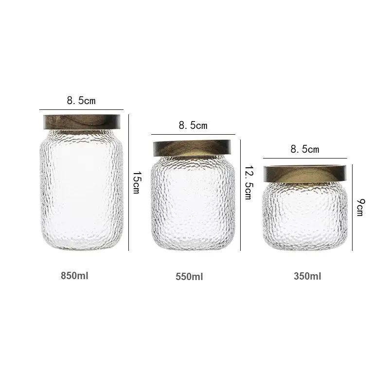 Airtight Glass Food Storage Canister