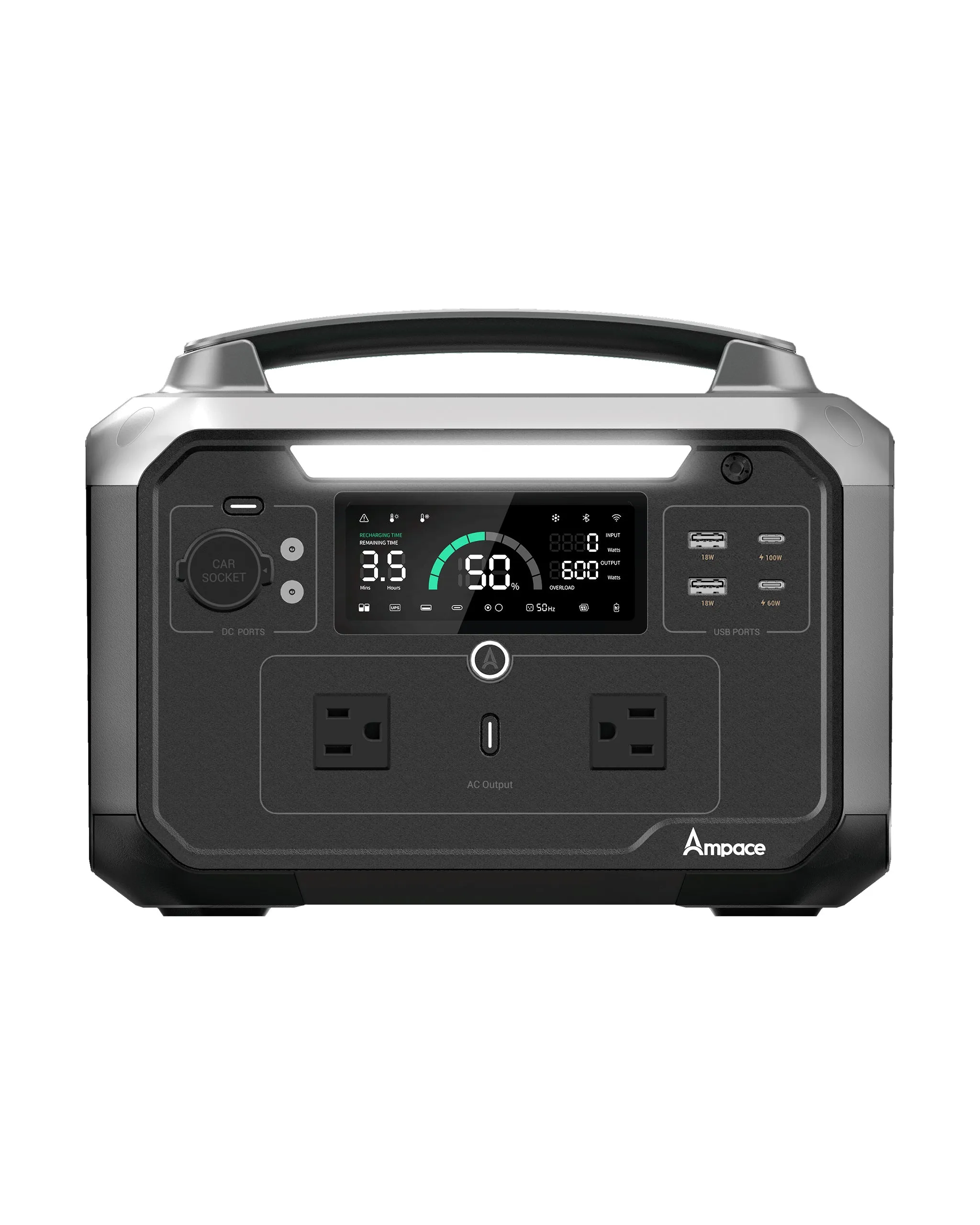 Ampace Andes  600 Pro Portable Power Station