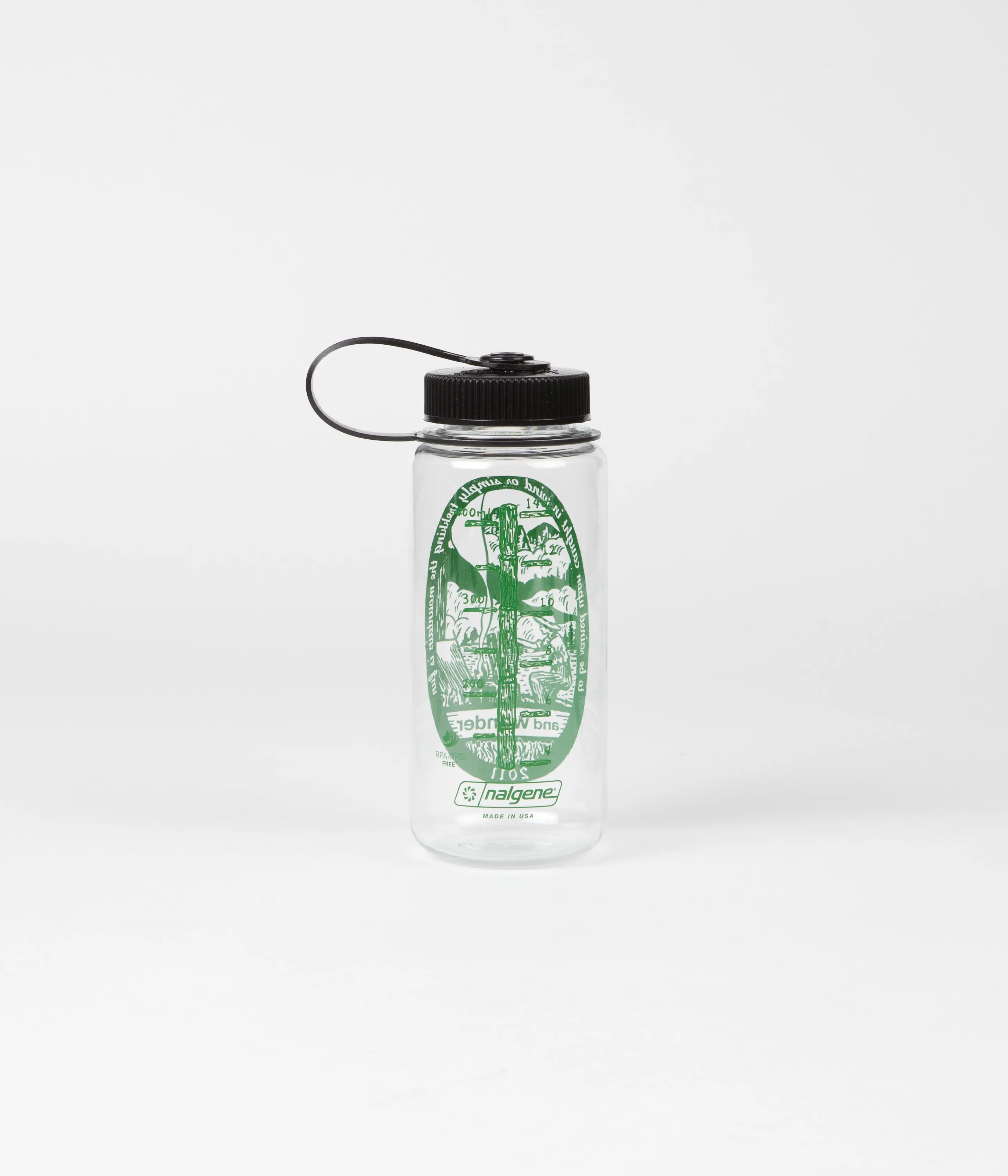 and wander 0.5L Nalgene Bottle - Green