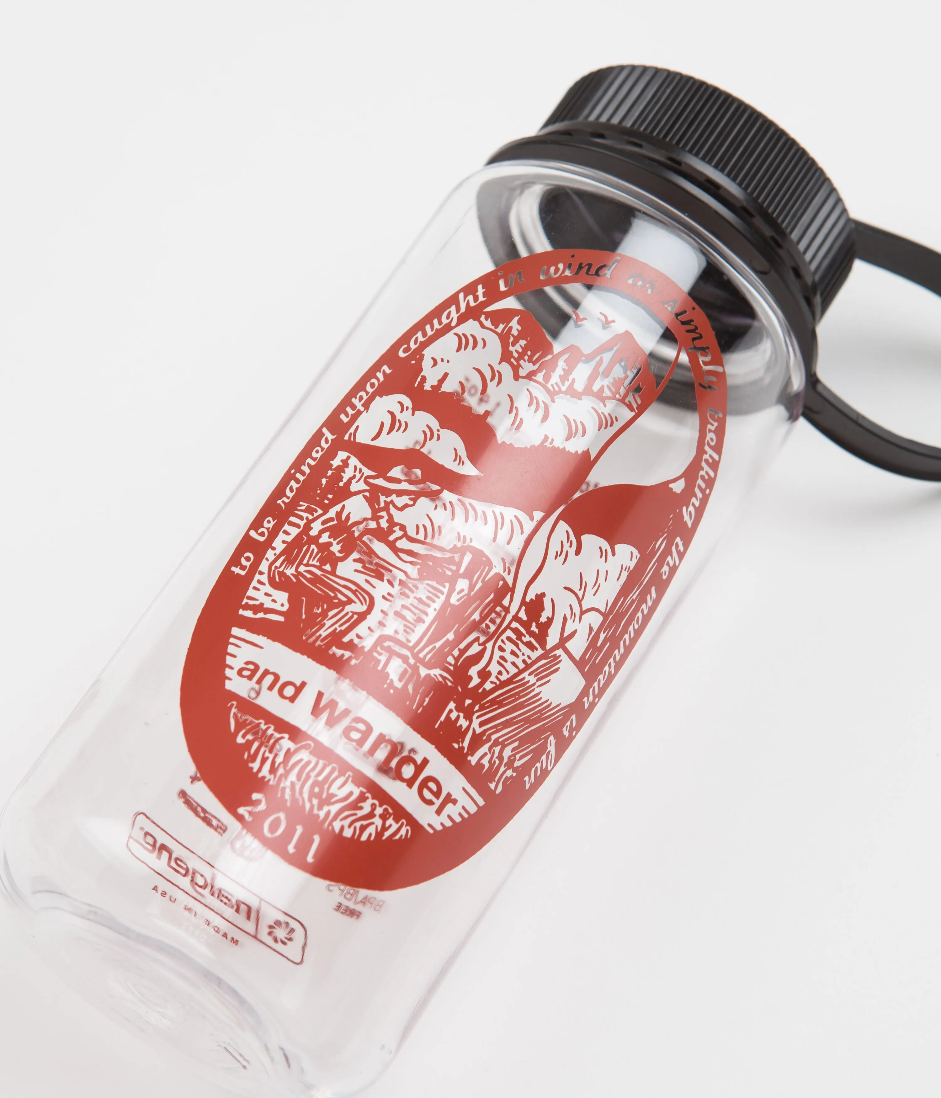 and wander 0.5L Nalgene Bottle - Red