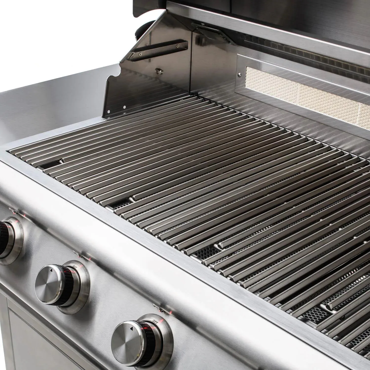 Blaze 6 ft BBQ Island with Premium 32-Inch LTE Series Natural Gas Grill in Stainless Steel (BLZ-SS-ISLAND-4LTE2-NG)