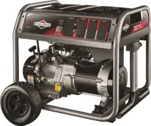 Briggs & Stratton Portable Generator' 5 Gallons' 120 / 240 Volts' 5'000 Watts