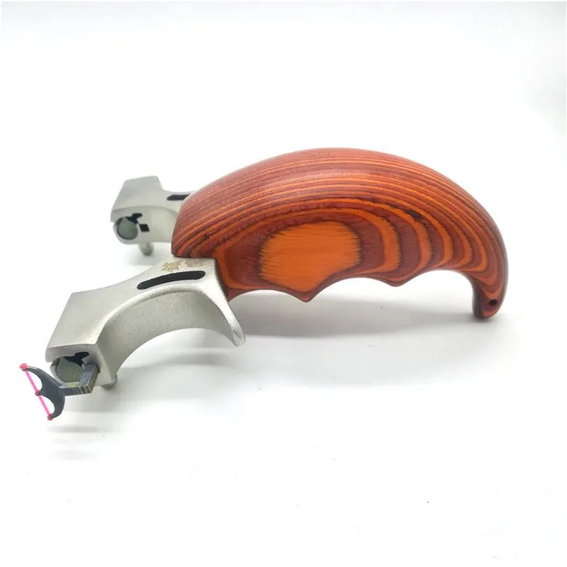 Camshaft Solid Wood Lock Stainless Steel Technology Wood Precision Outdoor Fast Pressure Outdoor Powerful Catapult Slingshot