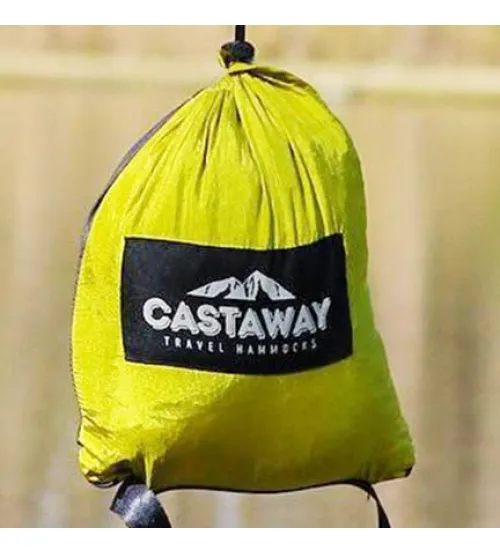 Castaway Double Travel Hammock - Royal/Yellow