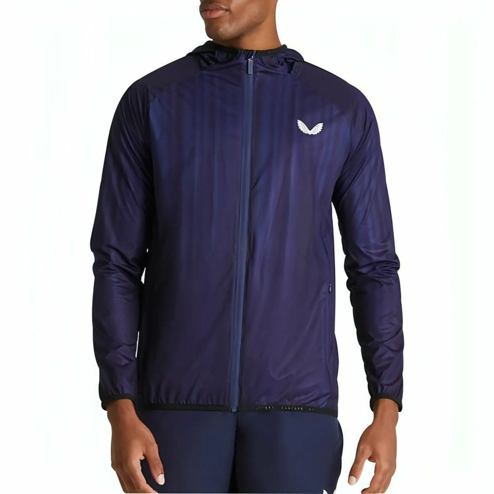 Castore Active Cirrus Flyweight Mens Running Jacket - Navy