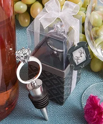 Diamond Ring Wine Bottle Stopper