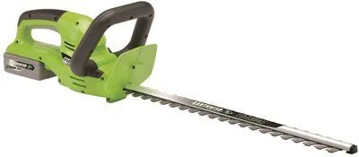 Earthwise Cordless 24 Volt Lithium Ion Hedge Trimmer' 22 In.