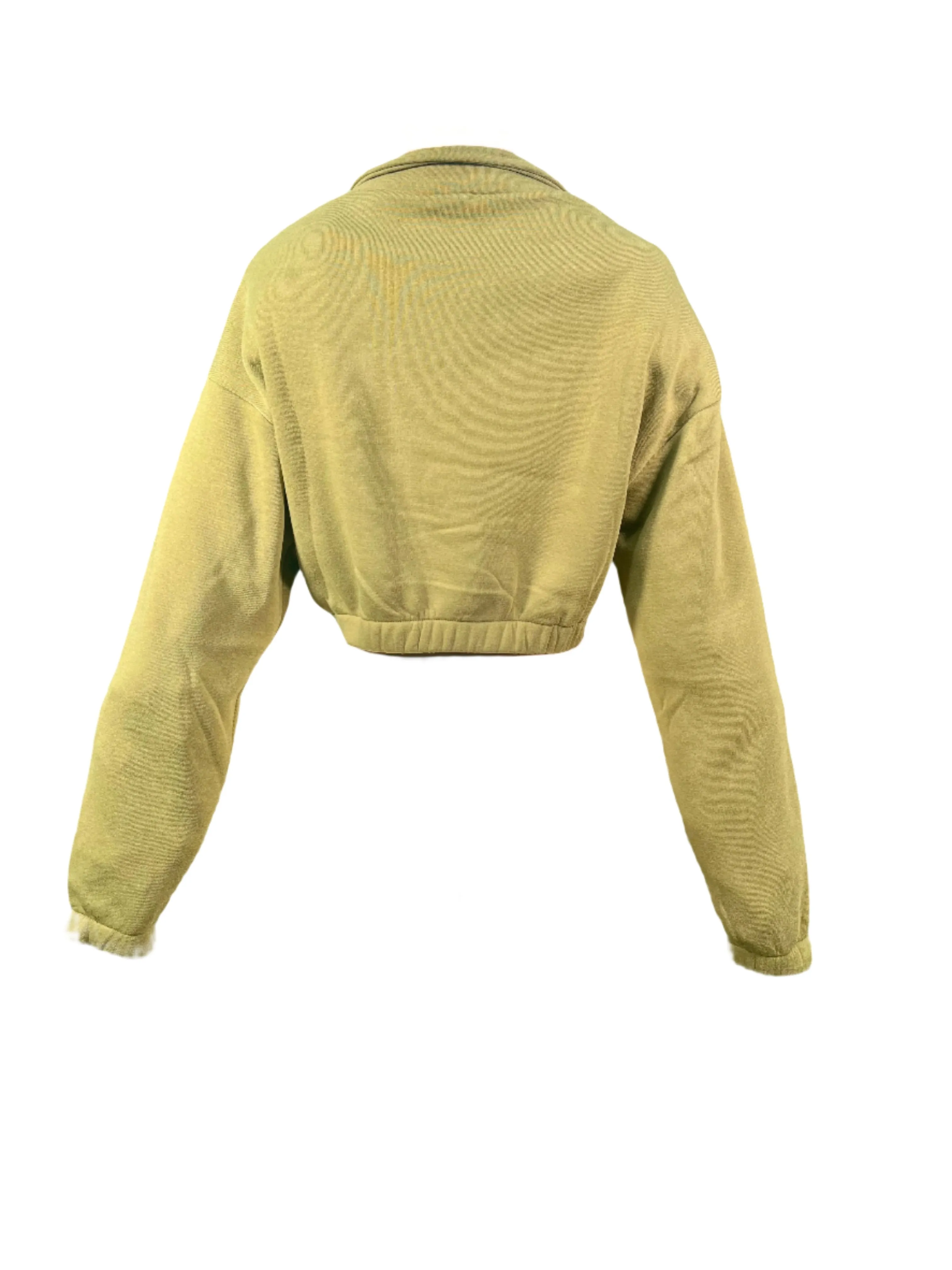 Fleece High Neck Quarter Zip Up