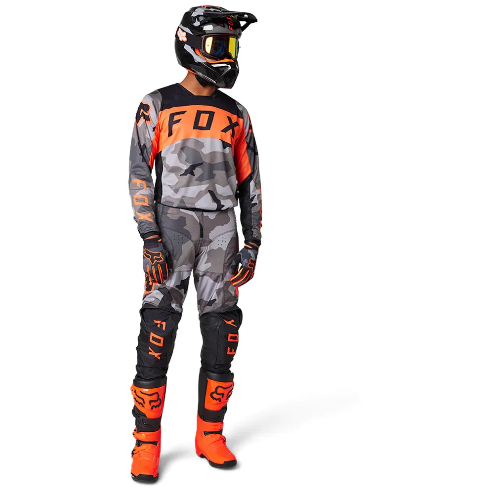 FOX 180 BNKR JERSEY - GREY CAMO