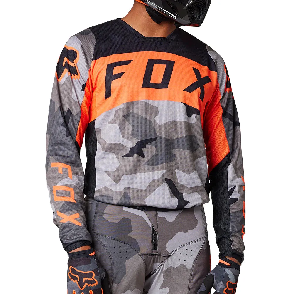 FOX 180 BNKR JERSEY - GREY CAMO