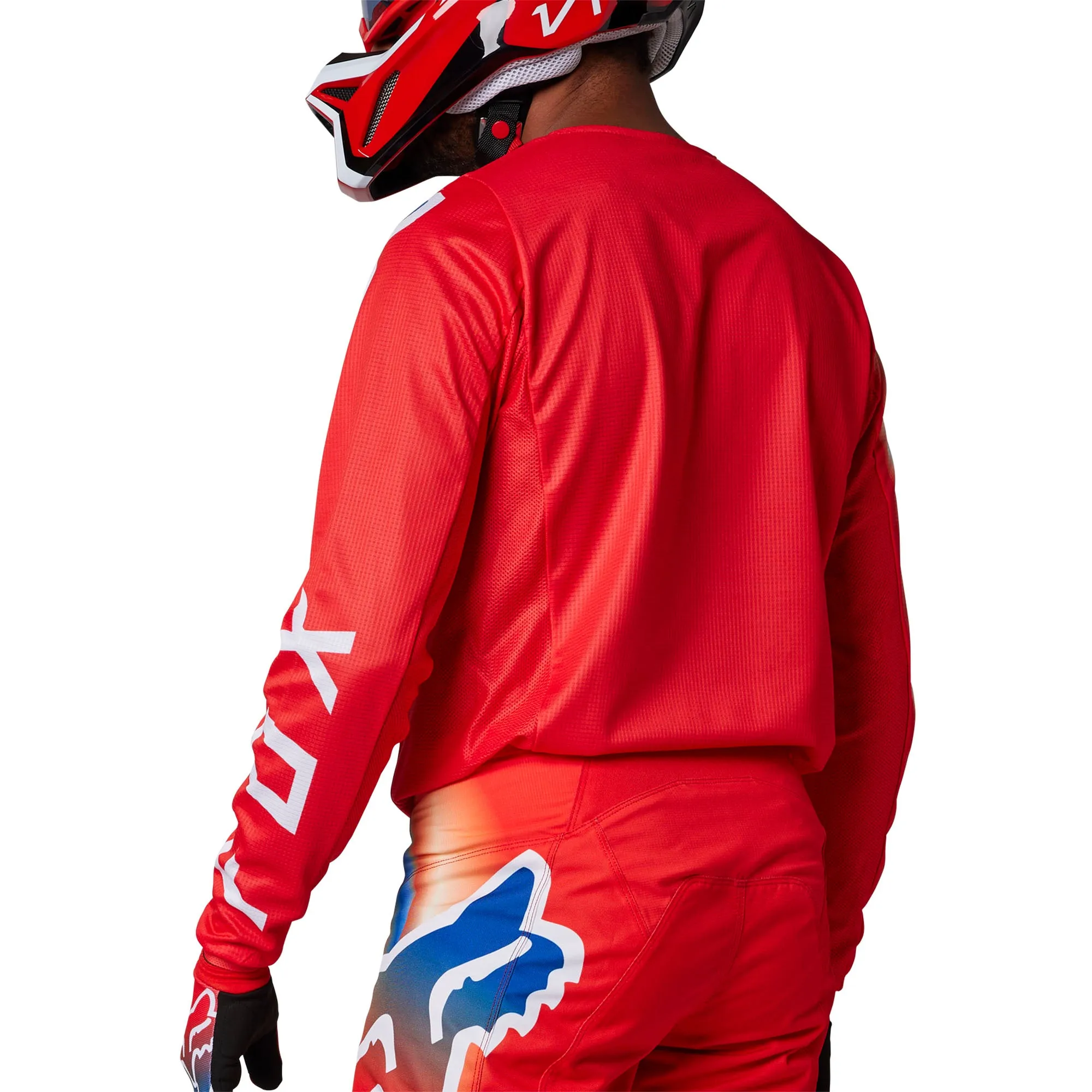 Fox Racing  Mens Flo Red 180 Toxsyk Motocross Jersey Offroad MotoX Long Sleeve