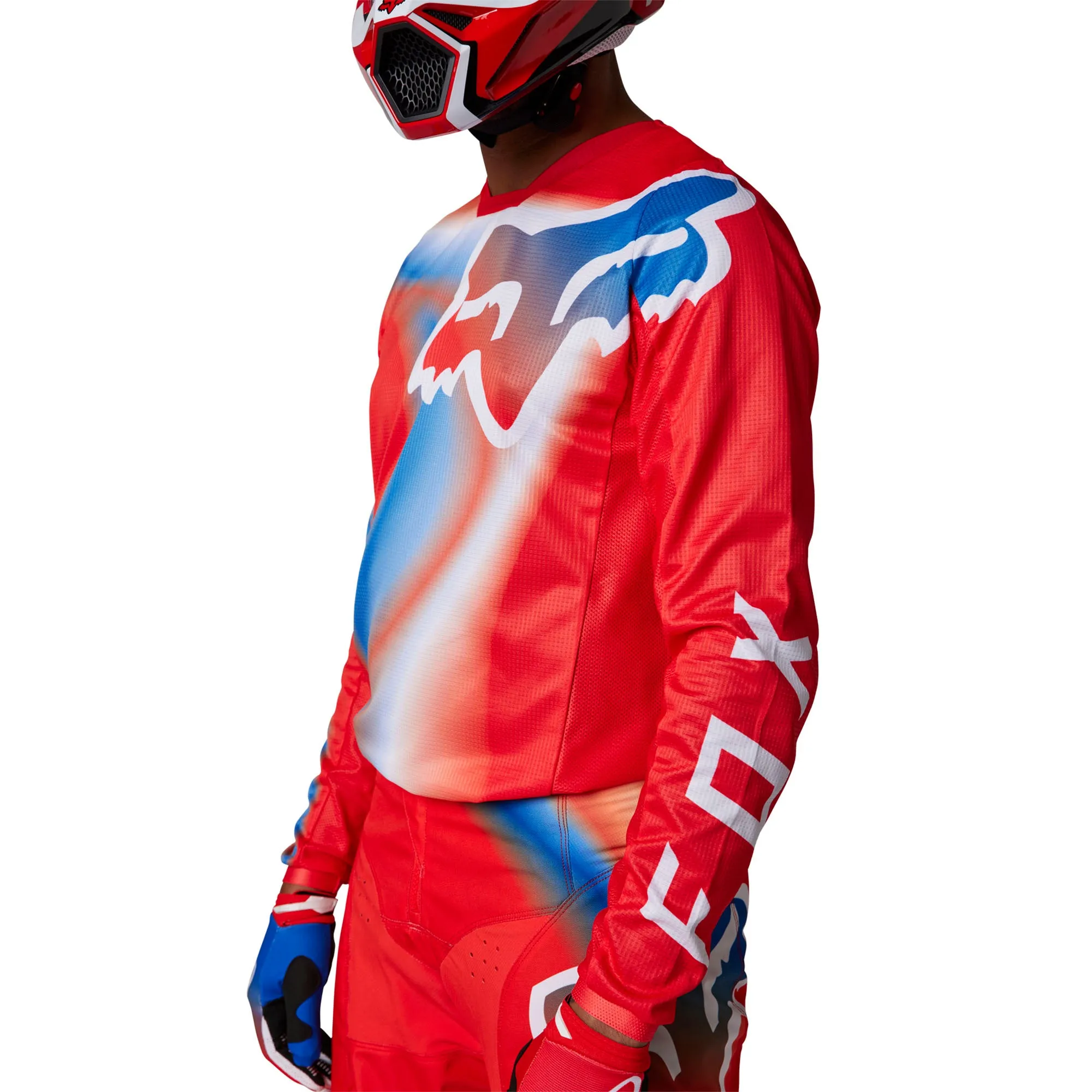 Fox Racing  Mens Flo Red 180 Toxsyk Motocross Jersey Offroad MotoX Long Sleeve