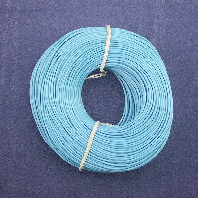 Free shipping Bulk 1pin 5 metres super flexible 22AWG PVC insulated Brass Wire Electric cable,LED cable,DIY 13 color choose