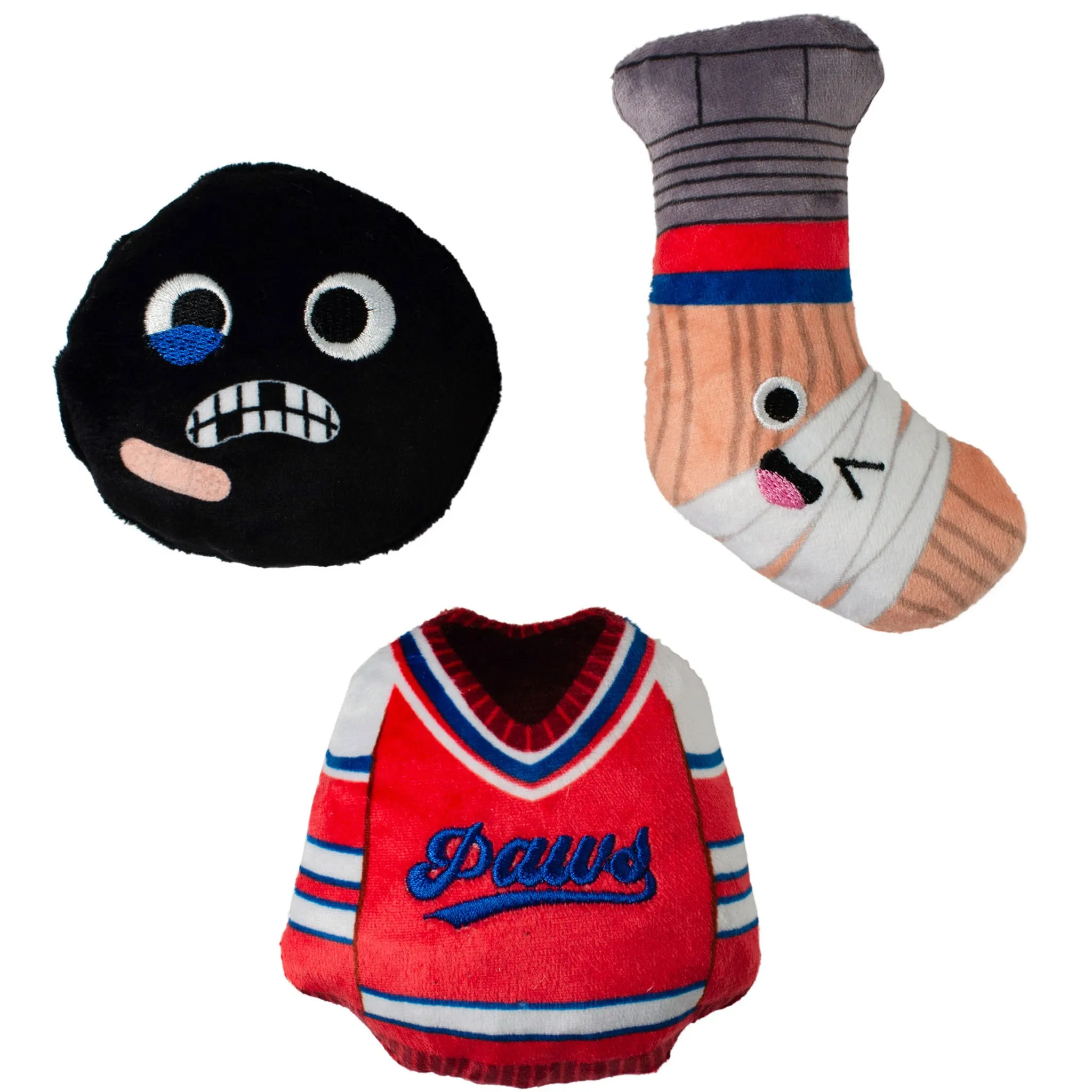 Fringe Go for the Goal Hockey Dog Toys