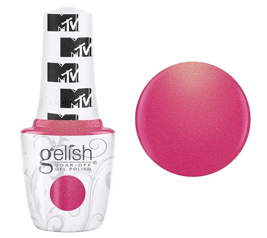 Gelish Professional Gel Polish Live Out Loud - Magenta Shimmer - 15ML