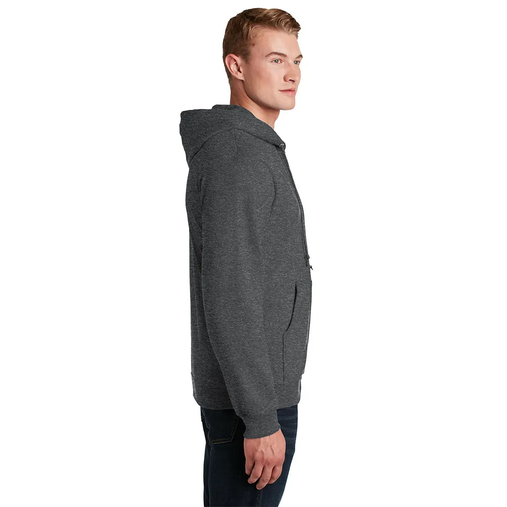 Jerzees® - NuBlend® Full-Zip Hooded Sweatshirt - Black Heather