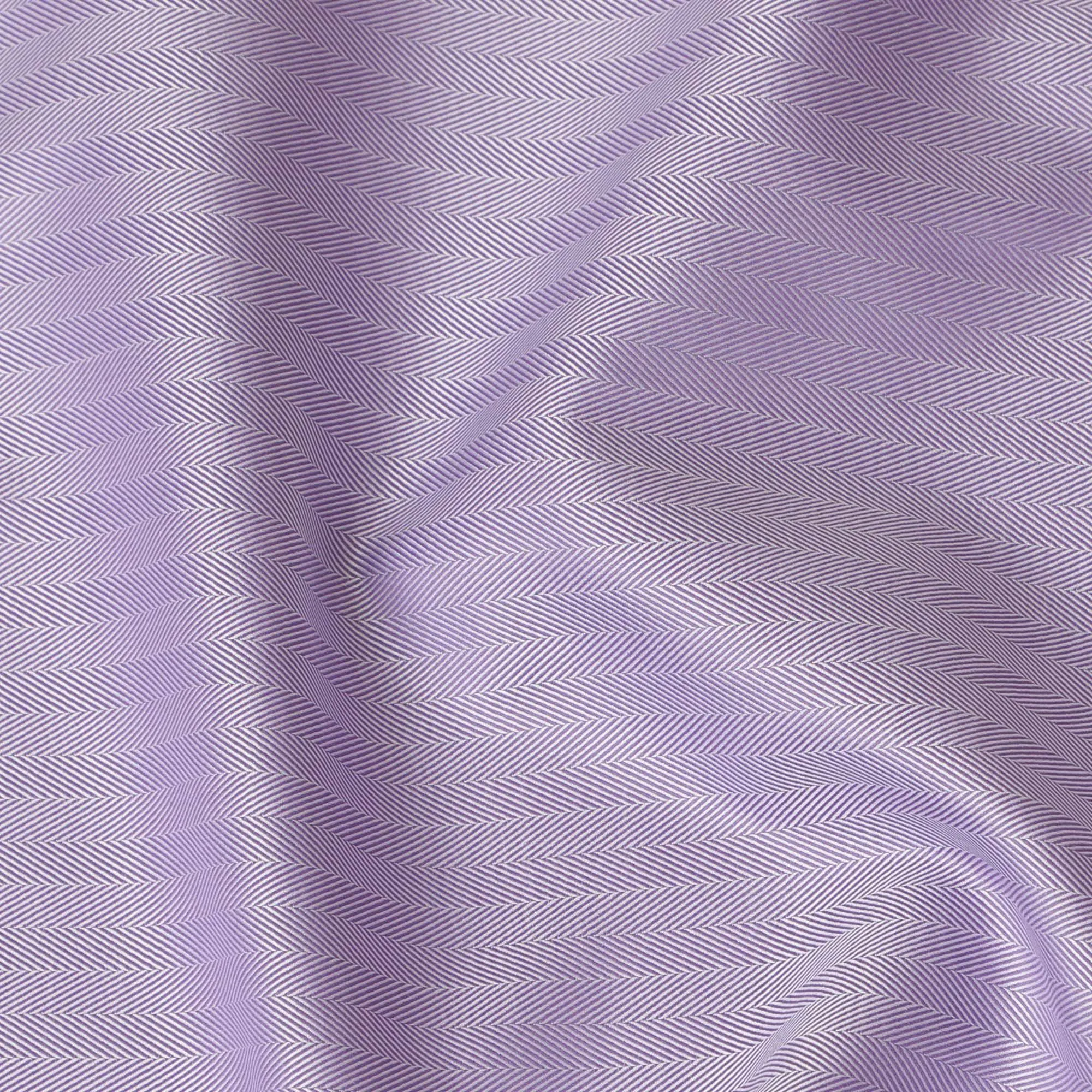 Lavender Haze 100% Cotton Shirting Fabric - Italian Weave, 150cm Width-D18578