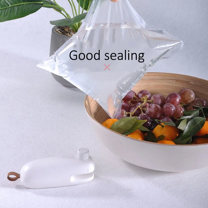 Mini Bag Sealer, 2 In 1 Heat Sealer And Cutter Handheld