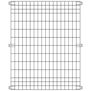 MULTI USE GARDEN FENCE PANEL