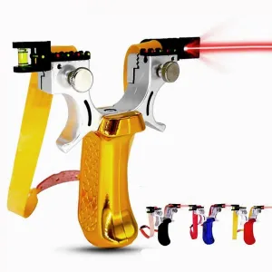 New Infrared Aiming Slingshot Four Colors Can Choose Powerful Outdoor Shooting Slingshot