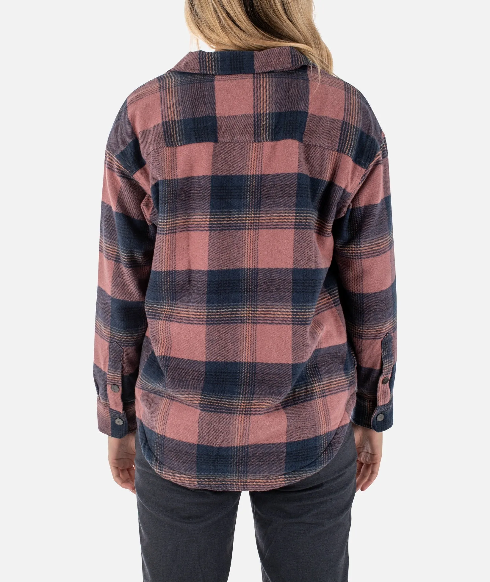 Nivean Flannel Jacket - Mauve