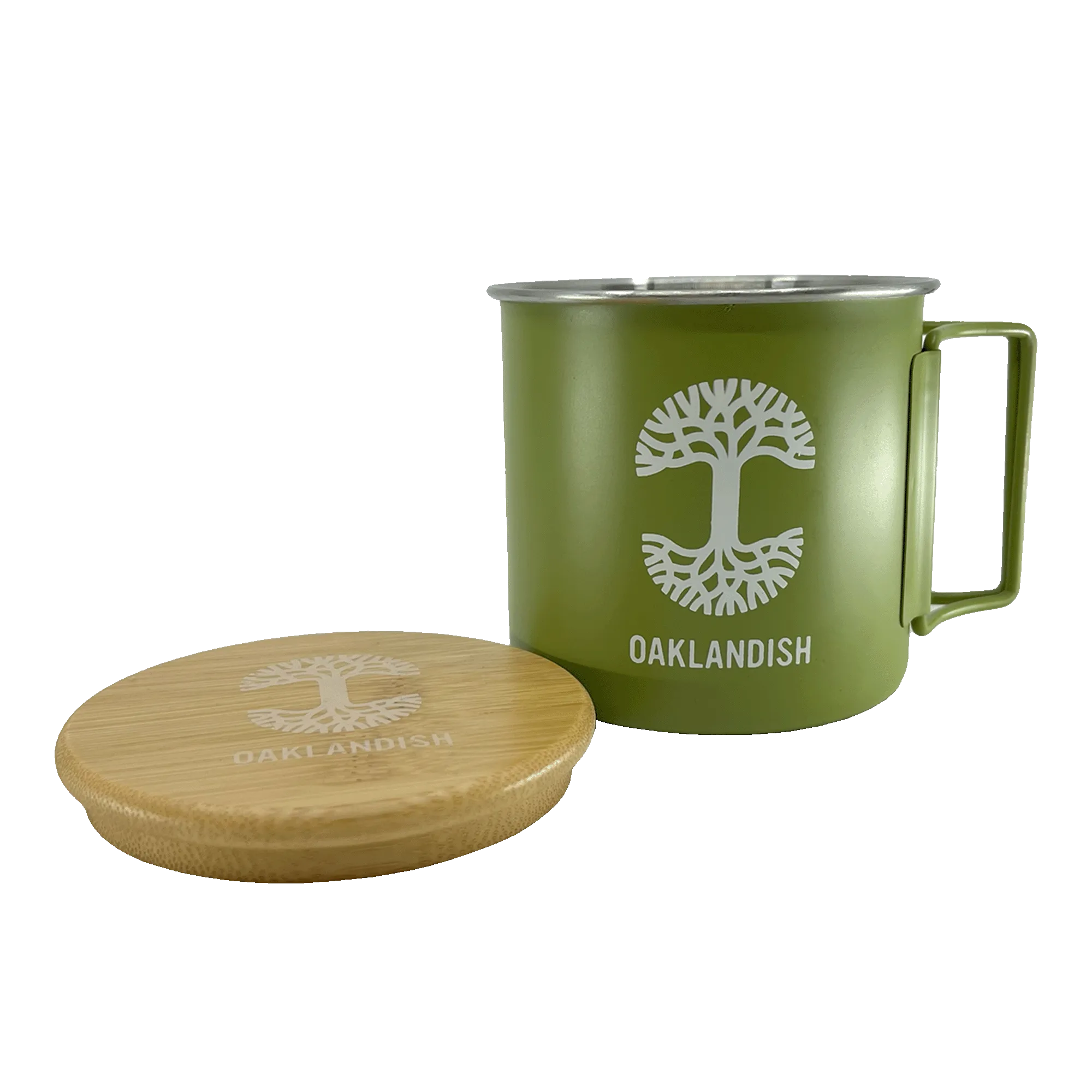 Oaklandish Camp Mug - Green