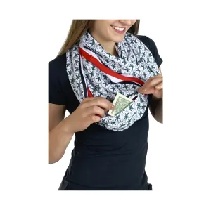 Ohio State Game Day Buckeye Pocket Infinity Scarf