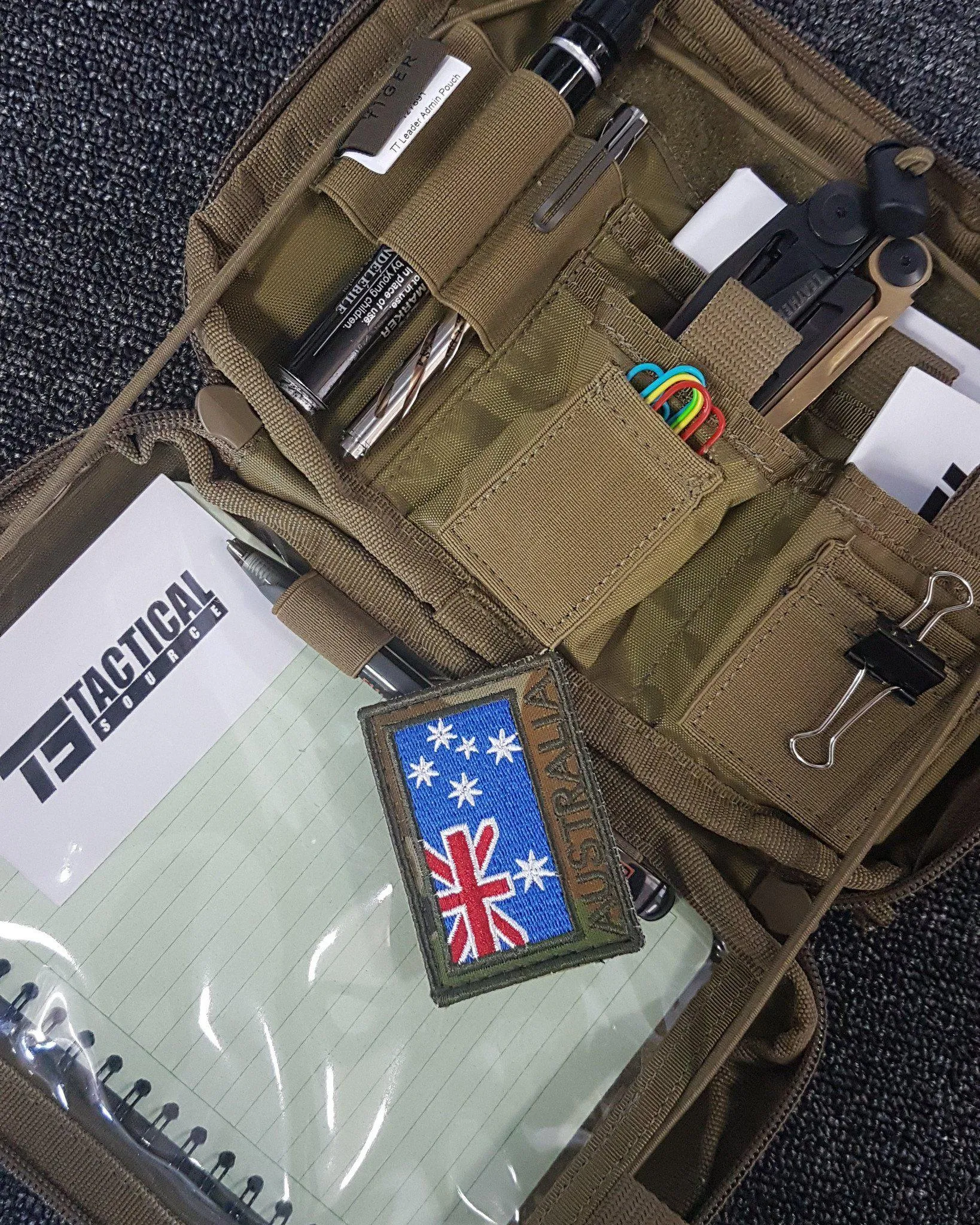 Tasmanian Tiger Leader Admin Pouch - MultiCam