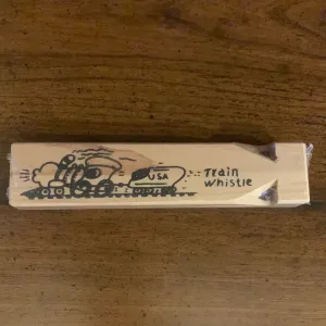 Train Whistles Wooden Train Whistle