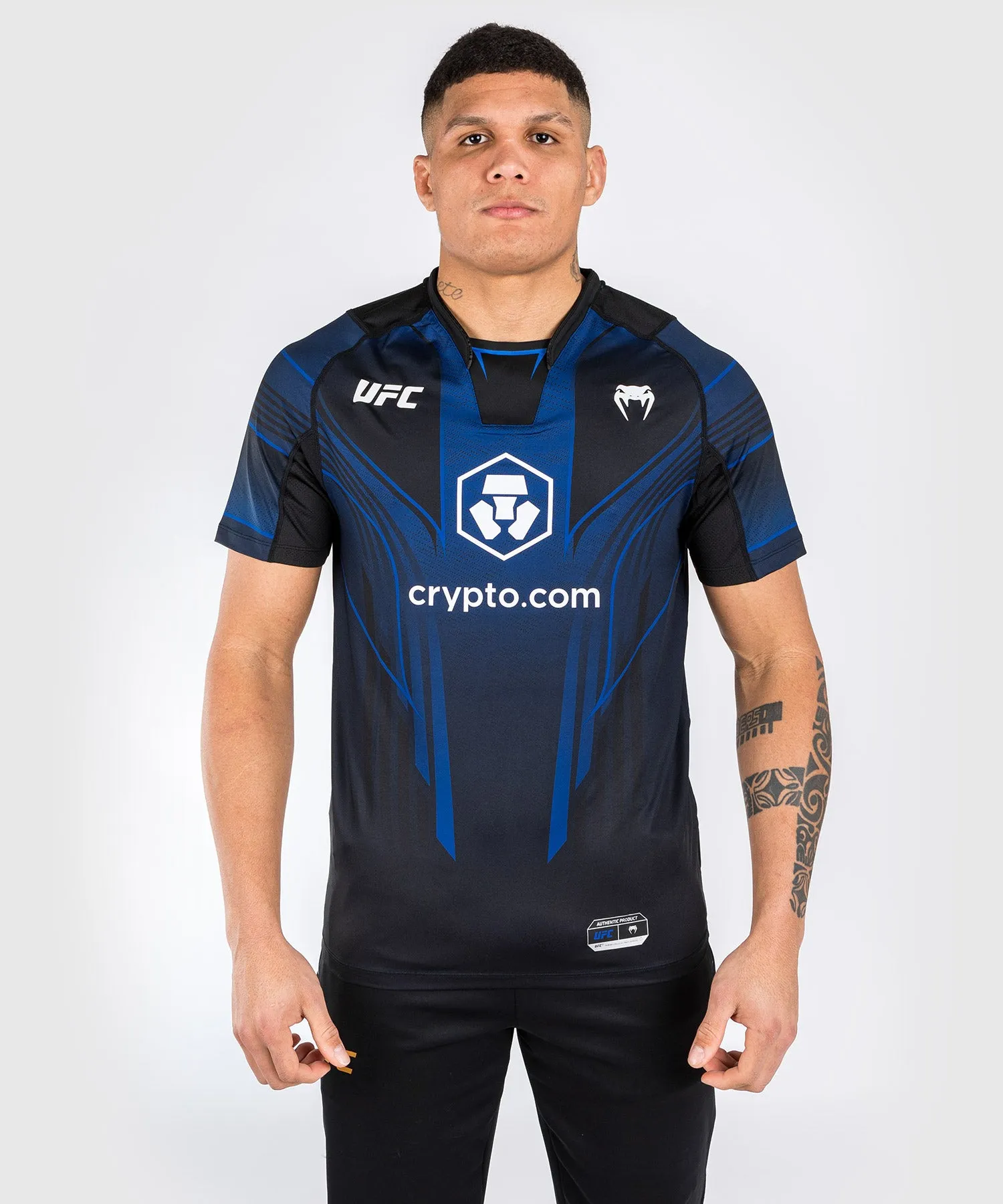 Venum Mens Walkout Jersey - Midnight Edition | UFC Personalized Authentic Fight Night 2.0 Kit