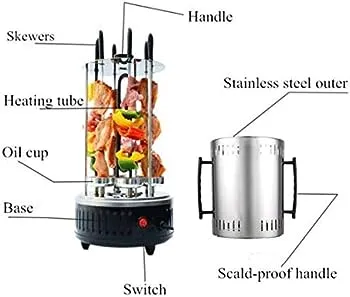 Vertical Electric Grill