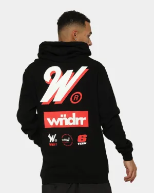 WNDRR Slender Hoodie Black