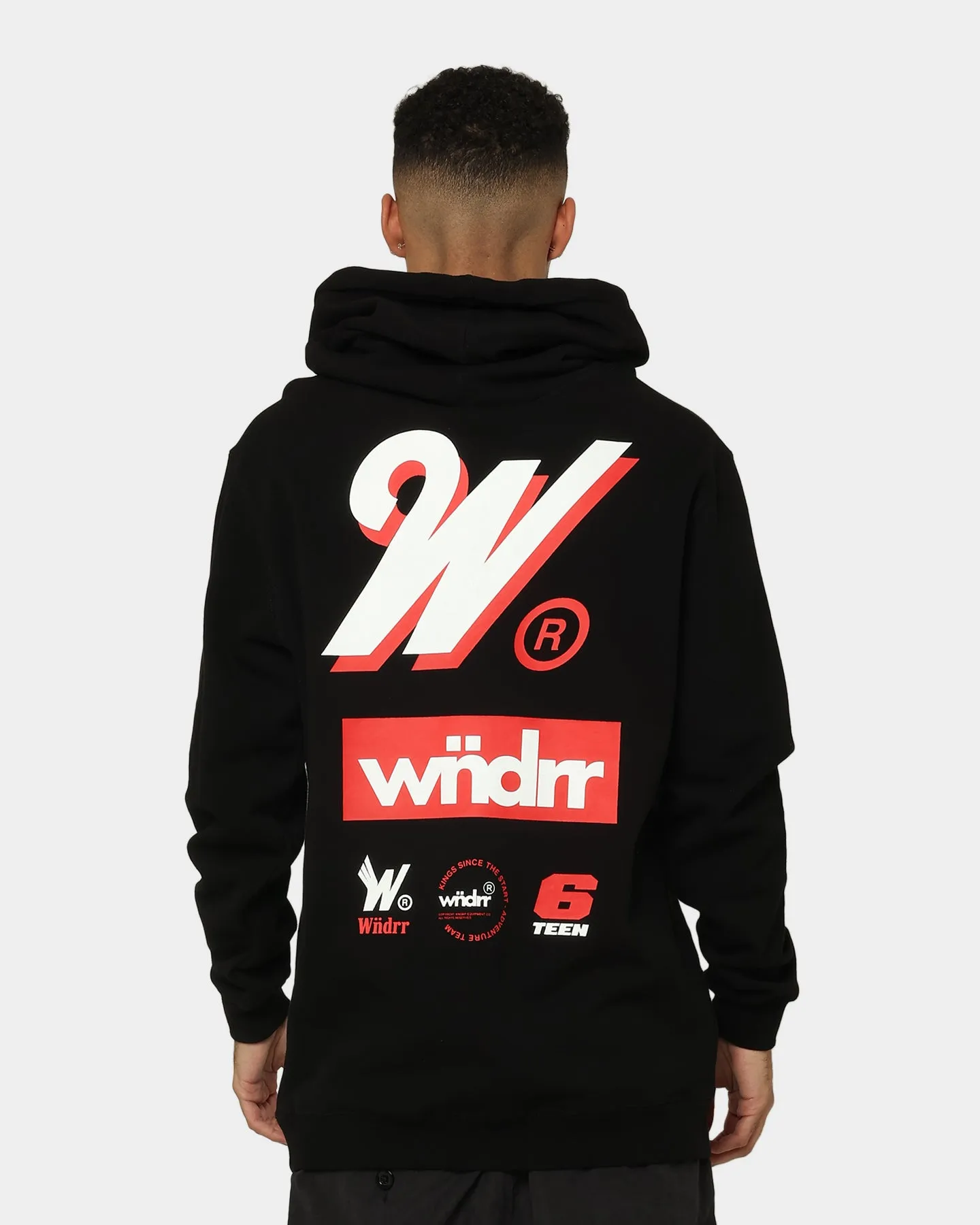 WNDRR Slender Hoodie Black