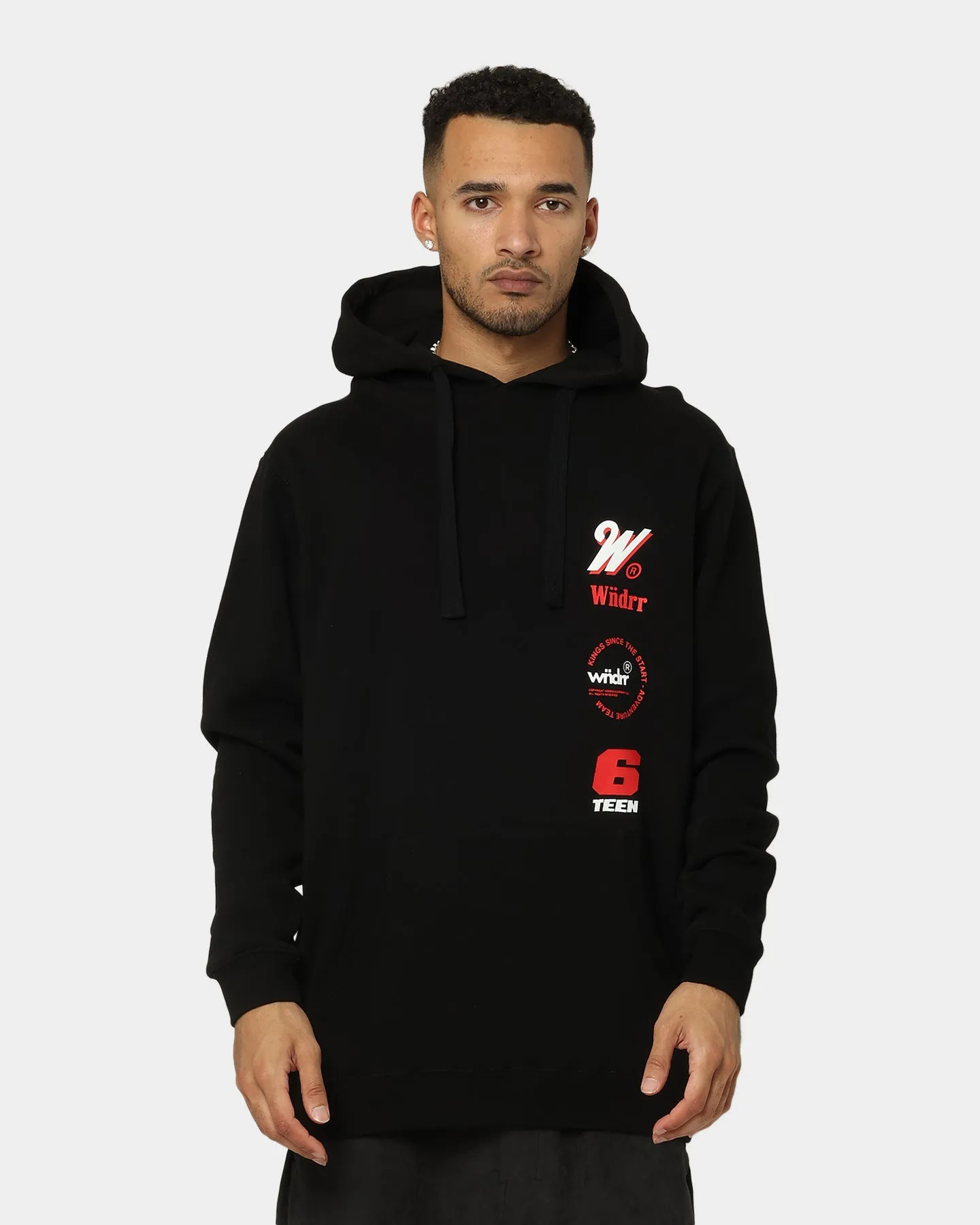 WNDRR Slender Hoodie Black