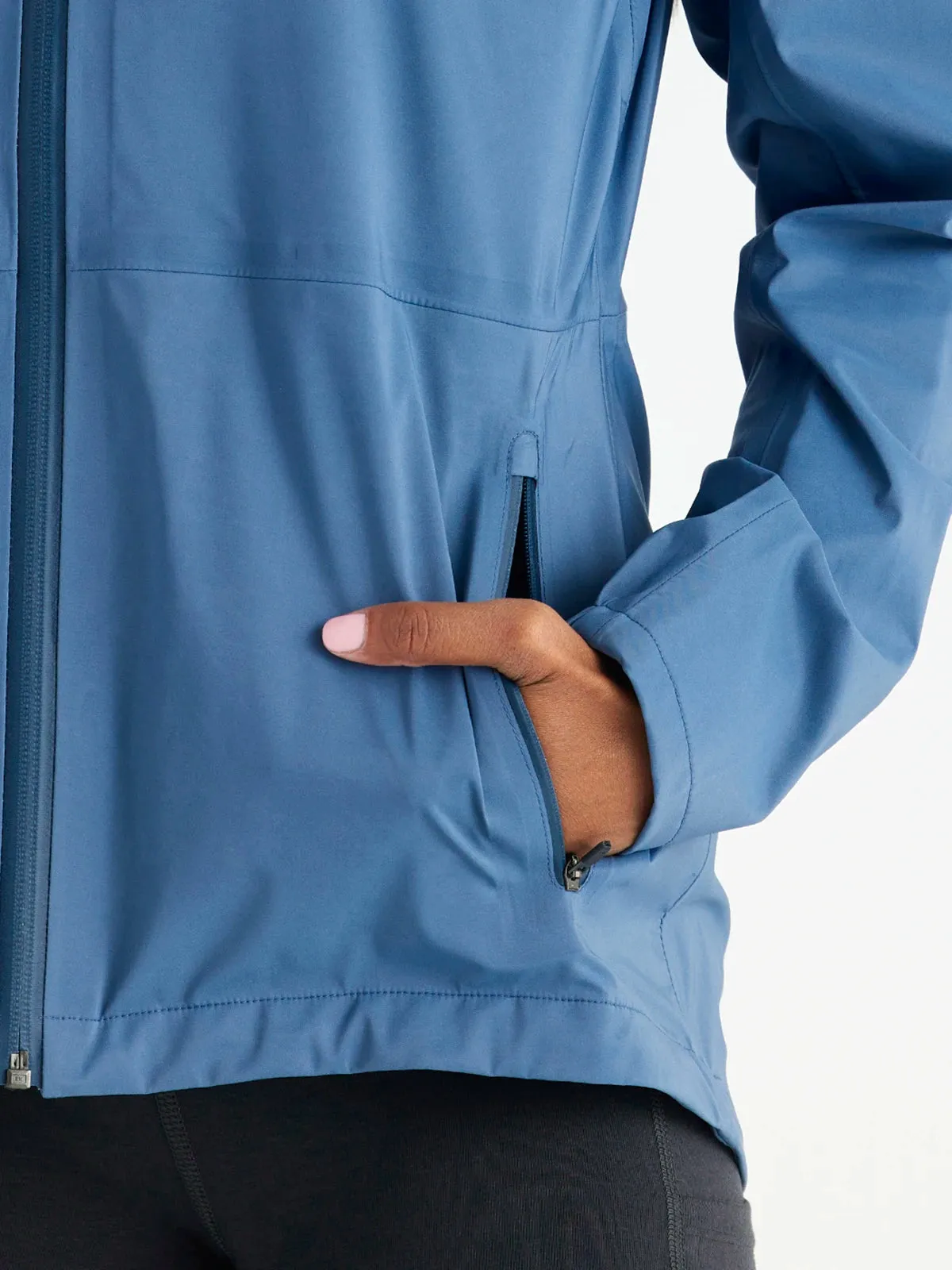 Women's Cloudshield Rain Jacket - Heron Blue