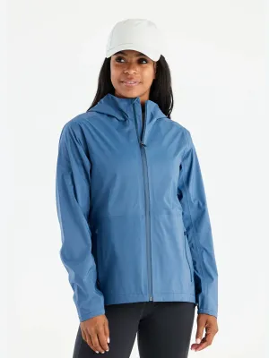 Women's Cloudshield Rain Jacket - Heron Blue