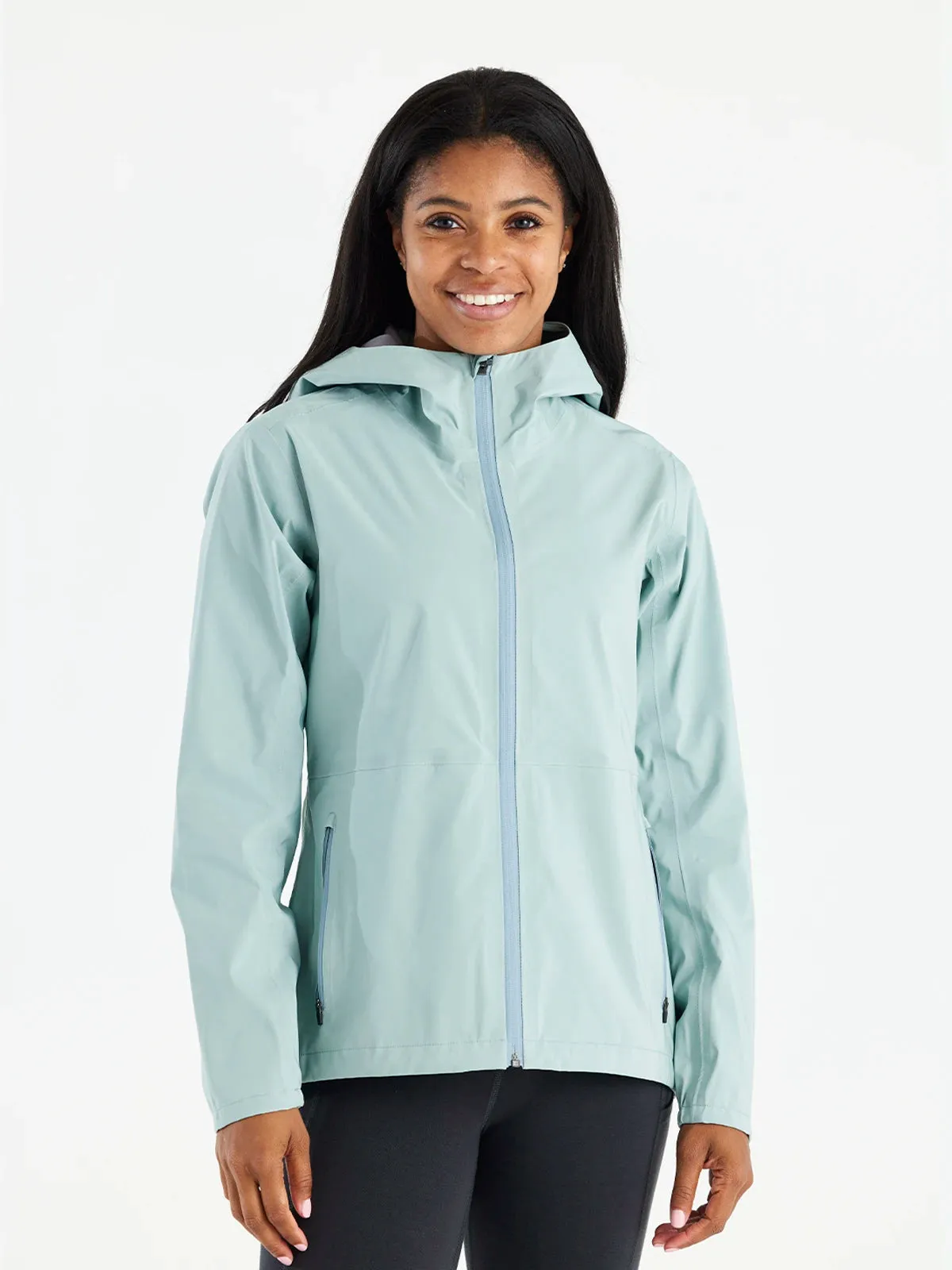 Women's Cloudshield Rain Jacket - Ocean Mist