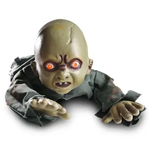 Zombie Baby Animated Auto Crawling Halloween Prop